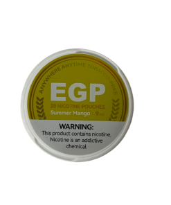 Buy EGP Nicotine Pouches – 9MG – Mango – 5 tins