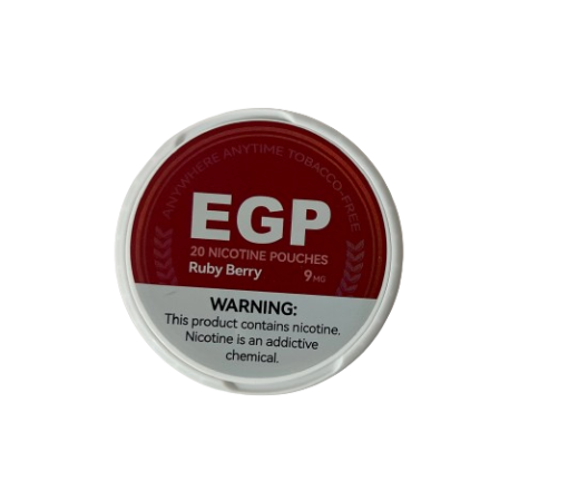 Buy EGP Nicotine Pouches – Ruby Berry – 5 tins